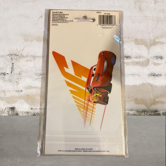 Sandylion Disney Cars 3 Removable Decal New in Package - Picture 2 of 2